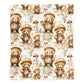 Walking and Talking Baby Fleece Blanket