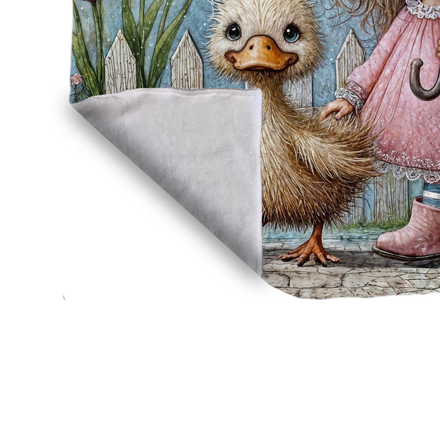 Walking Donald Toddler Fleece Blanket