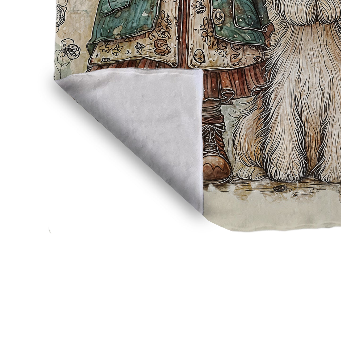 Walking Walter Toddler Fleece Blanket