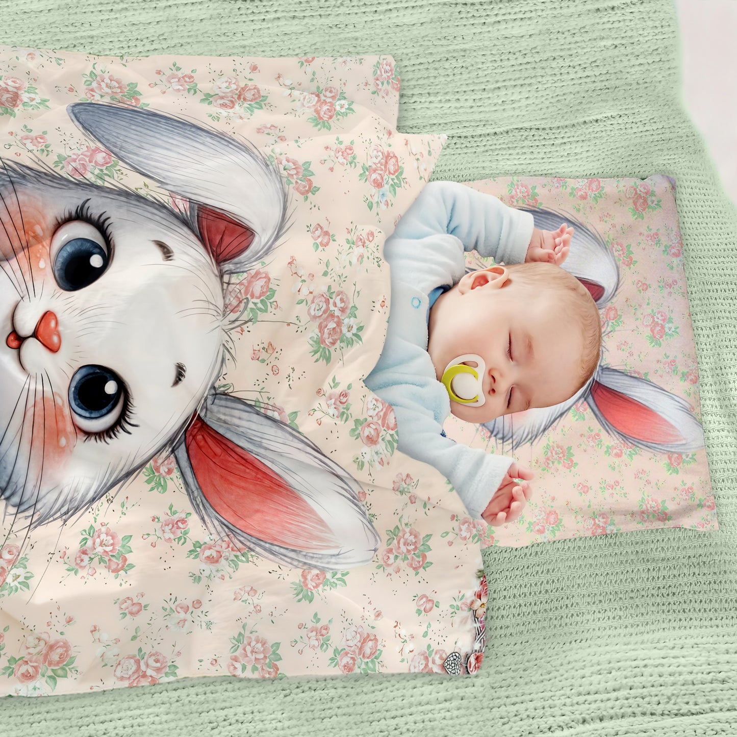 Wandering Rabbit Cot Set