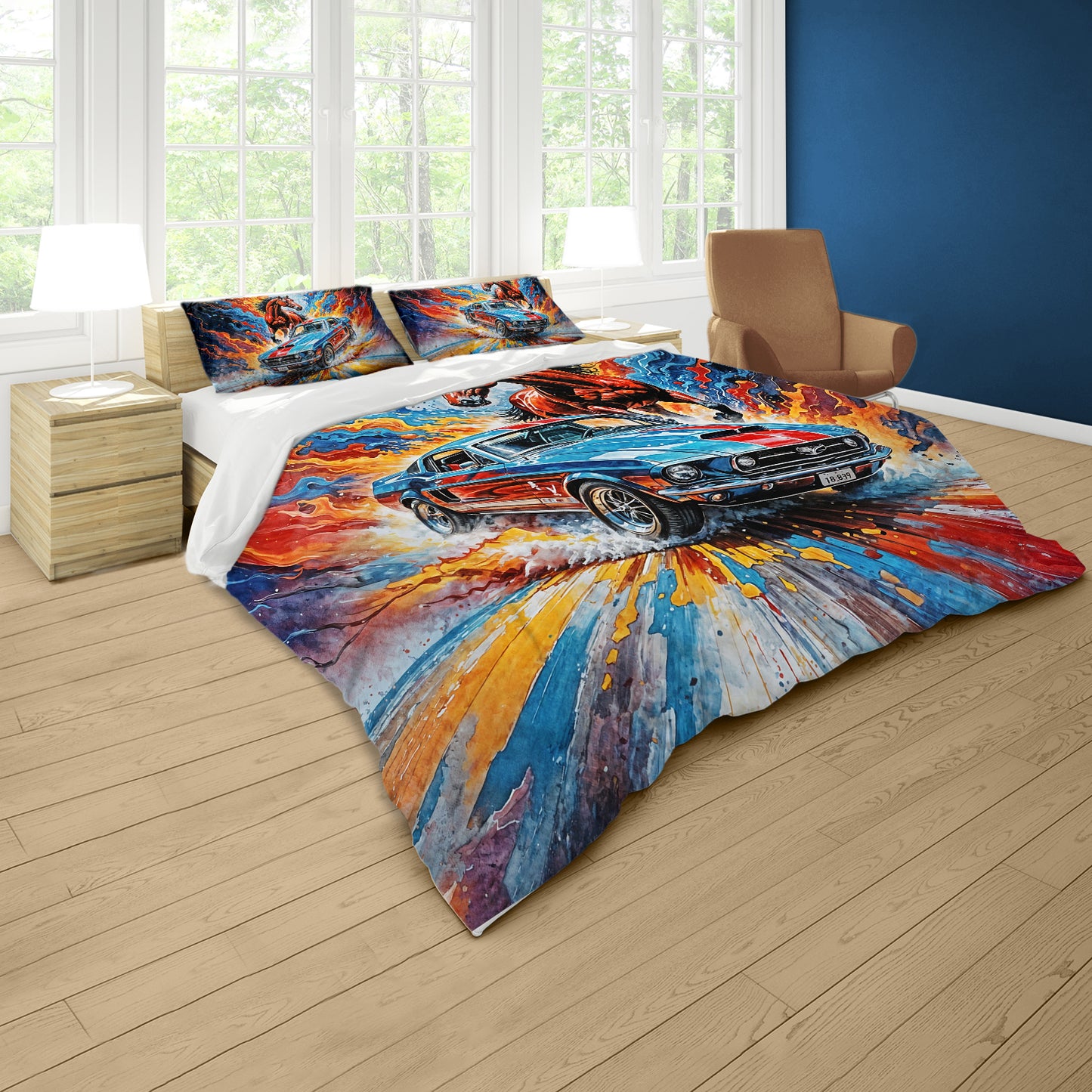 Warhorse V8 Duvet Cover Set