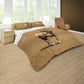 Warthog on a stroll Duvet Cover Set by Fanie Heymans