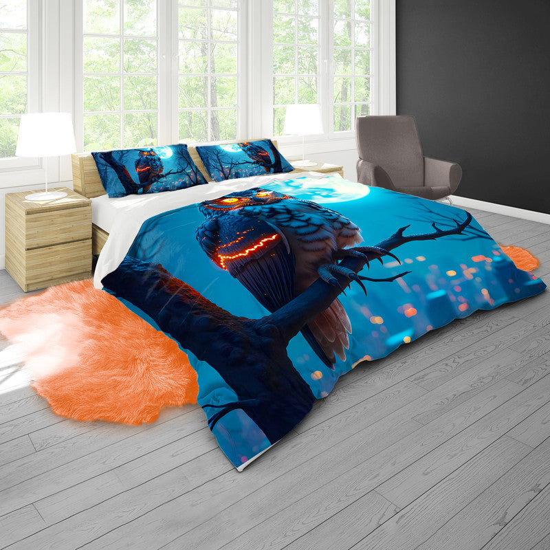 Watcher Of The Night Duvet Cover Set