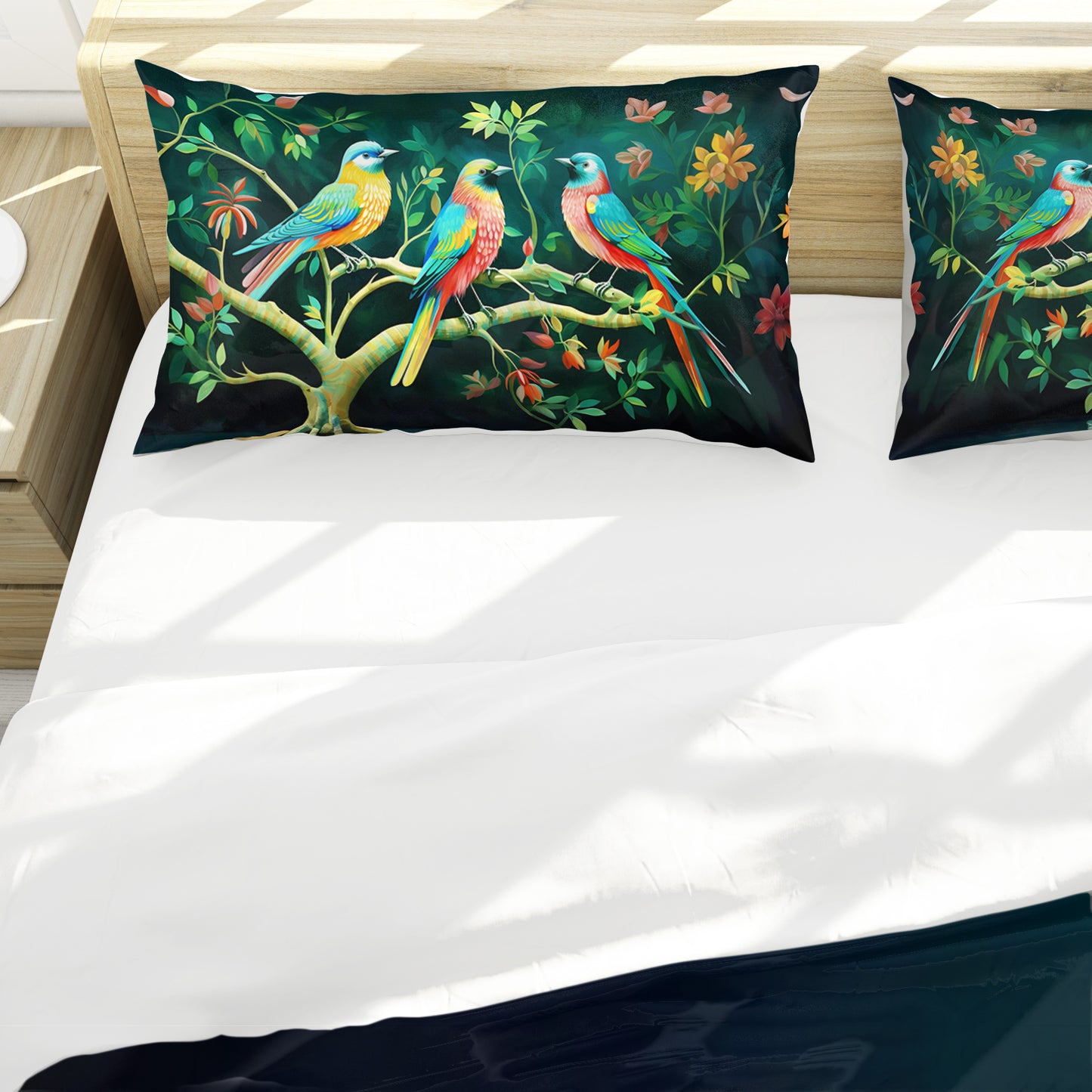 Watchful Wings Duvet Cover Set