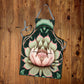 Water Lily Abstract Medium Length Apron
