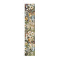 Water Painted Flowers Square Patterns Table Runner by Mark van Vuuren