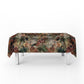Water Painted Earth Tone Flower Mix Rectangle Tablecloth by Mark van Vuuren