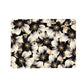 Water Painted Gold Trimmed Flower Placemats By Mark Van Vuuren