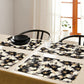Water Painted Gold Trimmed Flower Placemats By Mark Van Vuuren