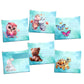 Subject-Savvy 6-Pack Book Bags - Watercolour Animals
