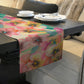 Water Painted Pansies Table Runner By Mark van Vuuren