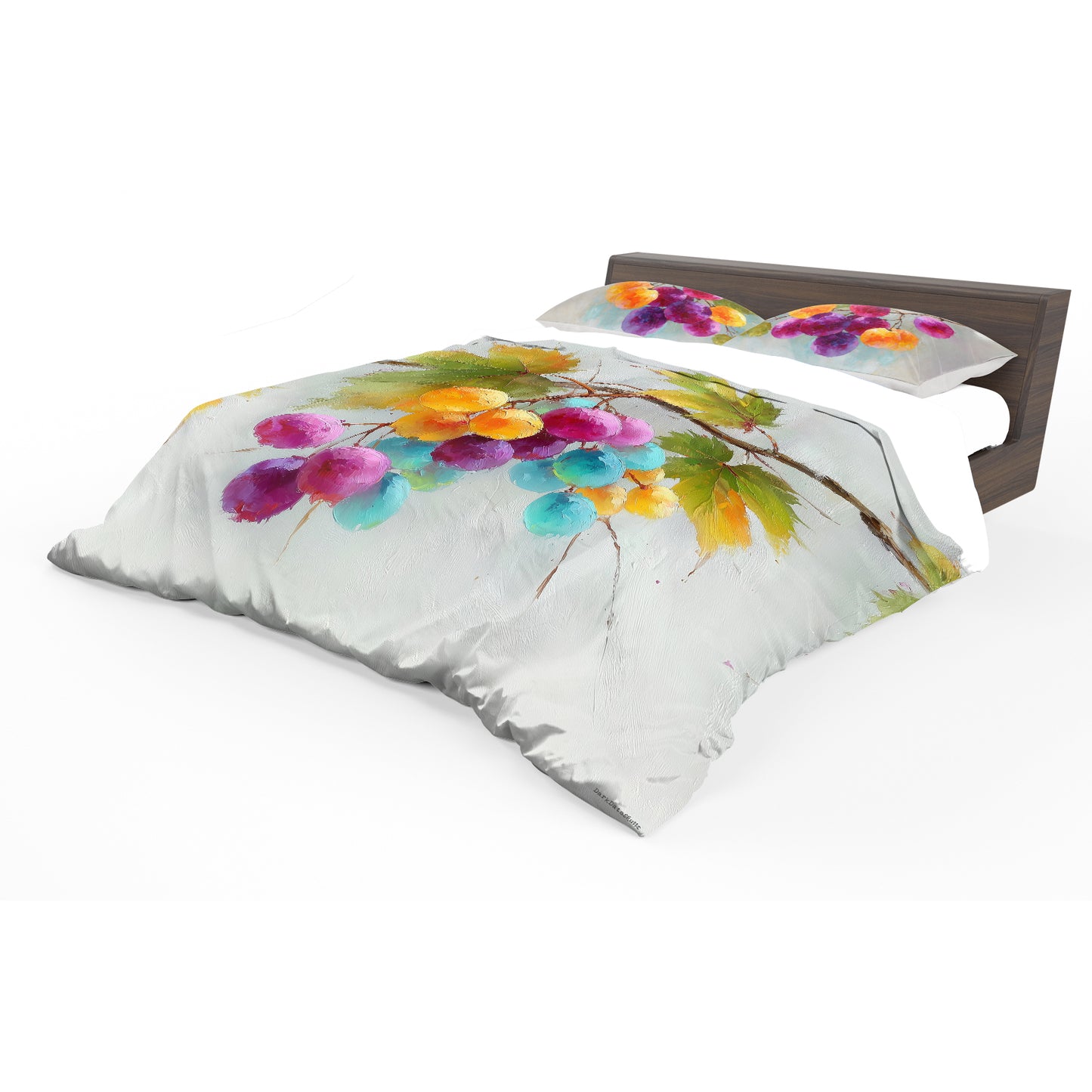 Watercolor Grapevine  Duvet Cover Set by Wikus Schalkwyk