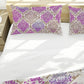 Watercolor Hellebore Collage Duvet Cover Set