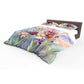 Watercolor Iris Meadow Duvet Cover Set