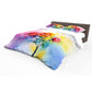 Watercolor Roses Duvet Cover Set