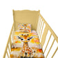 Watercolor Safari Giraffe Cot Set