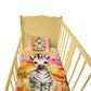 Watercolor Safari Zebra Cot Set