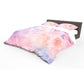 Watercolour Cloudy Rose Duvet Cover Set