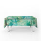 Watercolour Lime Rectangle Tablecloth