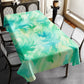 Watercolour Lime Rectangle Tablecloth
