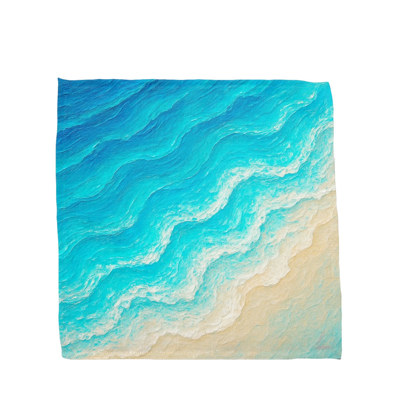 Watercolour Ocean Dream Napkins by Nathan Pieterse