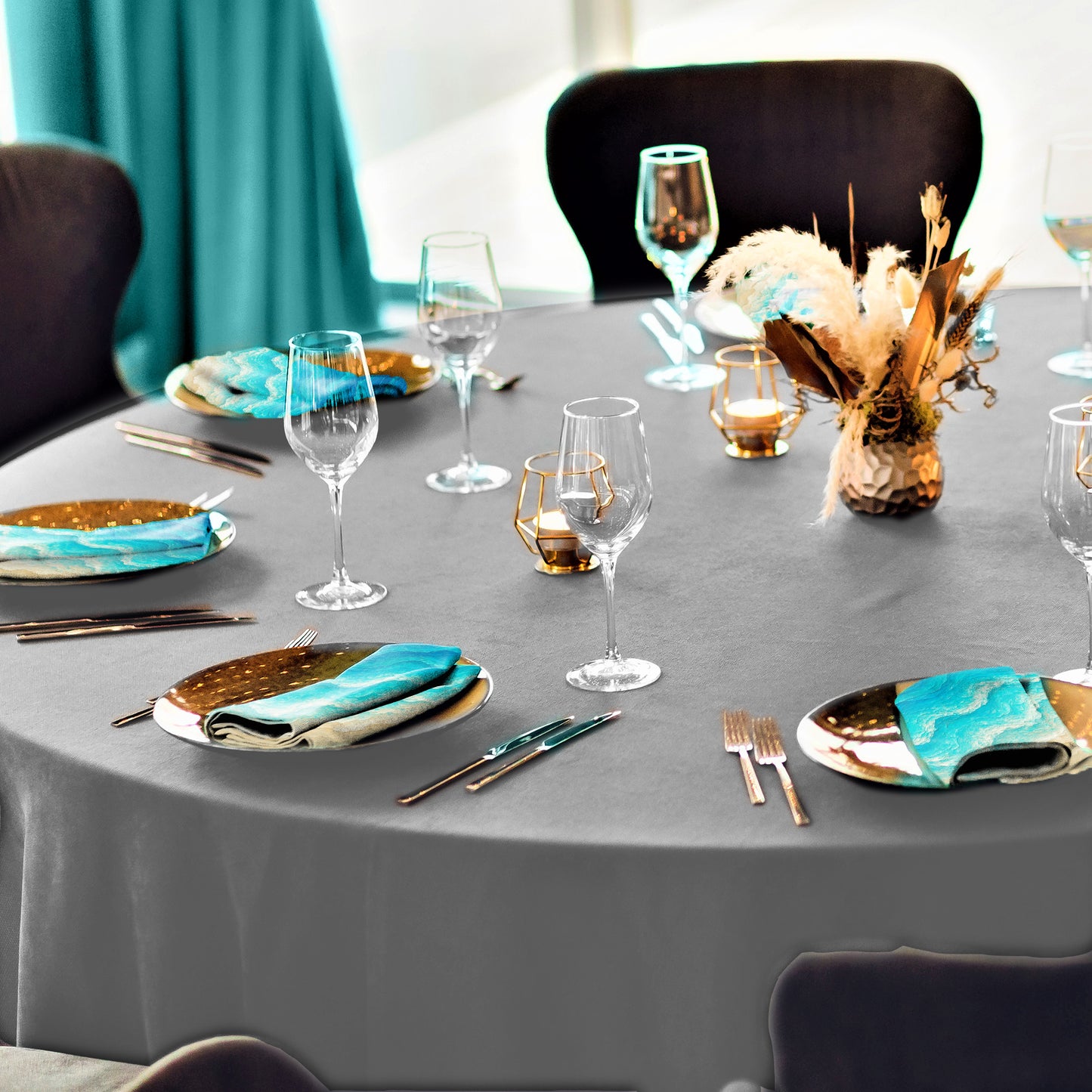 Watercolour Ocean Dream Napkins by Nathan Pieterse