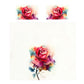 Watercolour Painted Rose Duvet Cover Set