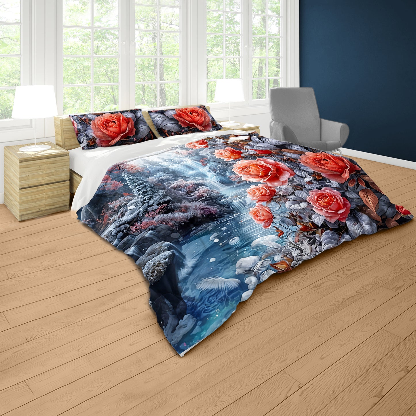 Waterfalls Duvet Cover Set