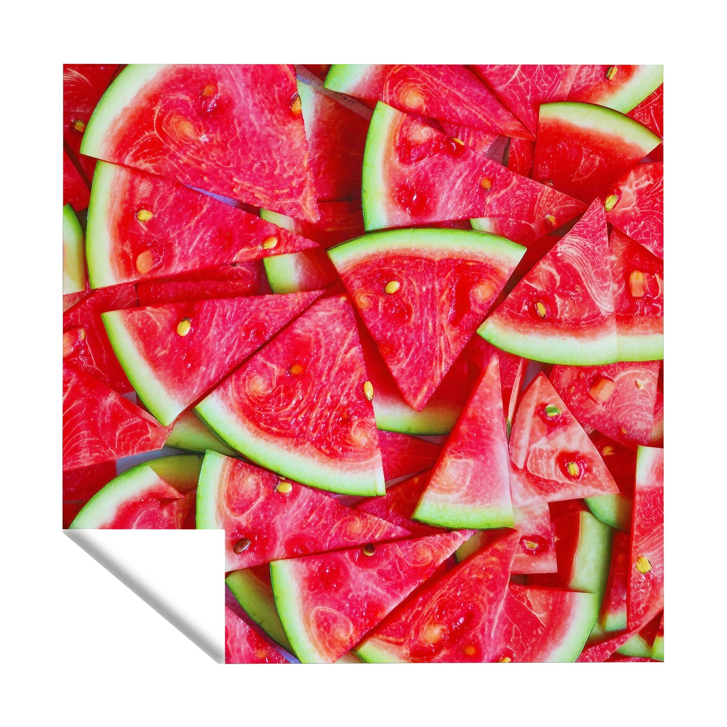 Watermelon Slices Square Tablecloth