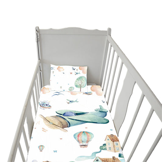 Airplane Cot Set Combo