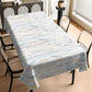 Pastel Colour Waves Rectangle Tablecloth