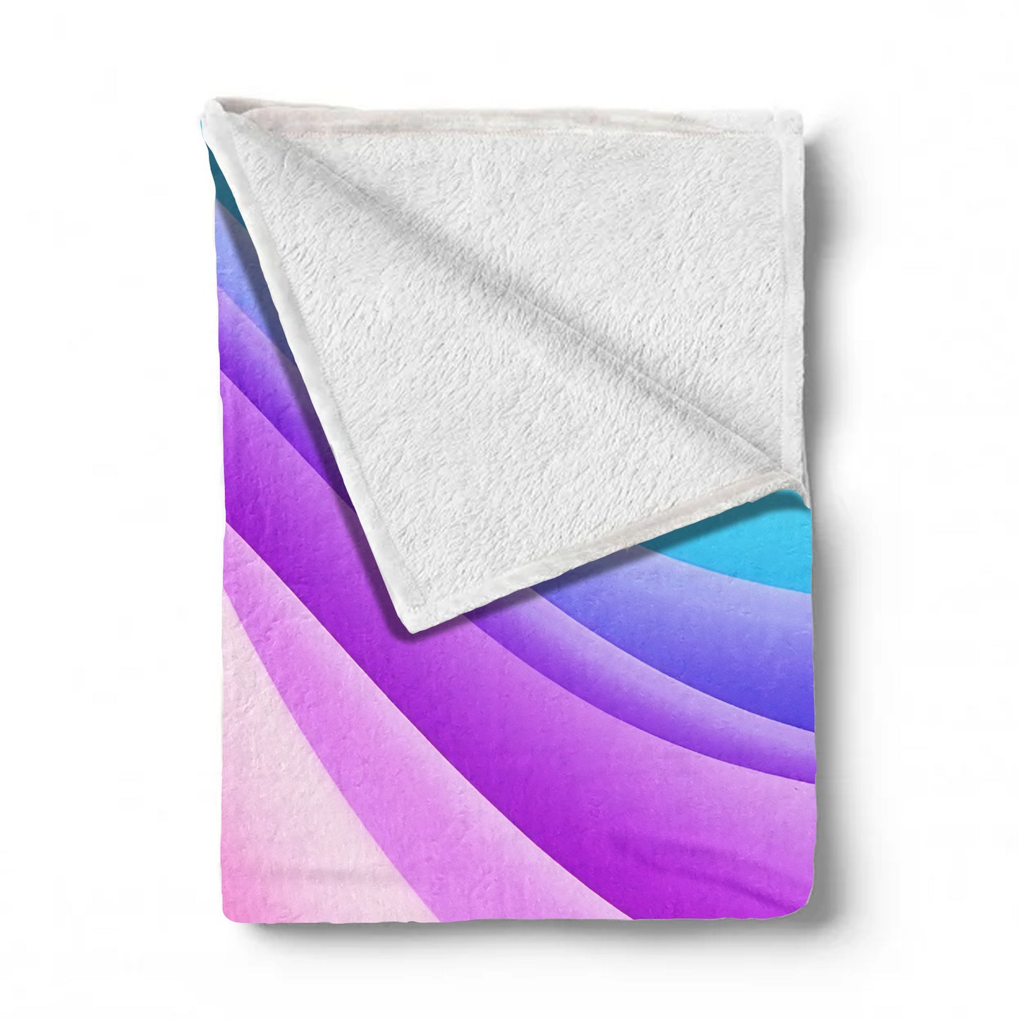 Waves of Colour Light Weight Fleece Blanket