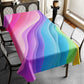 Waves of Colour Rectangle Tablecloth