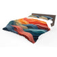 Waves of Organza Duvet Cover Set