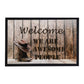 We Are Awesome Door Mat