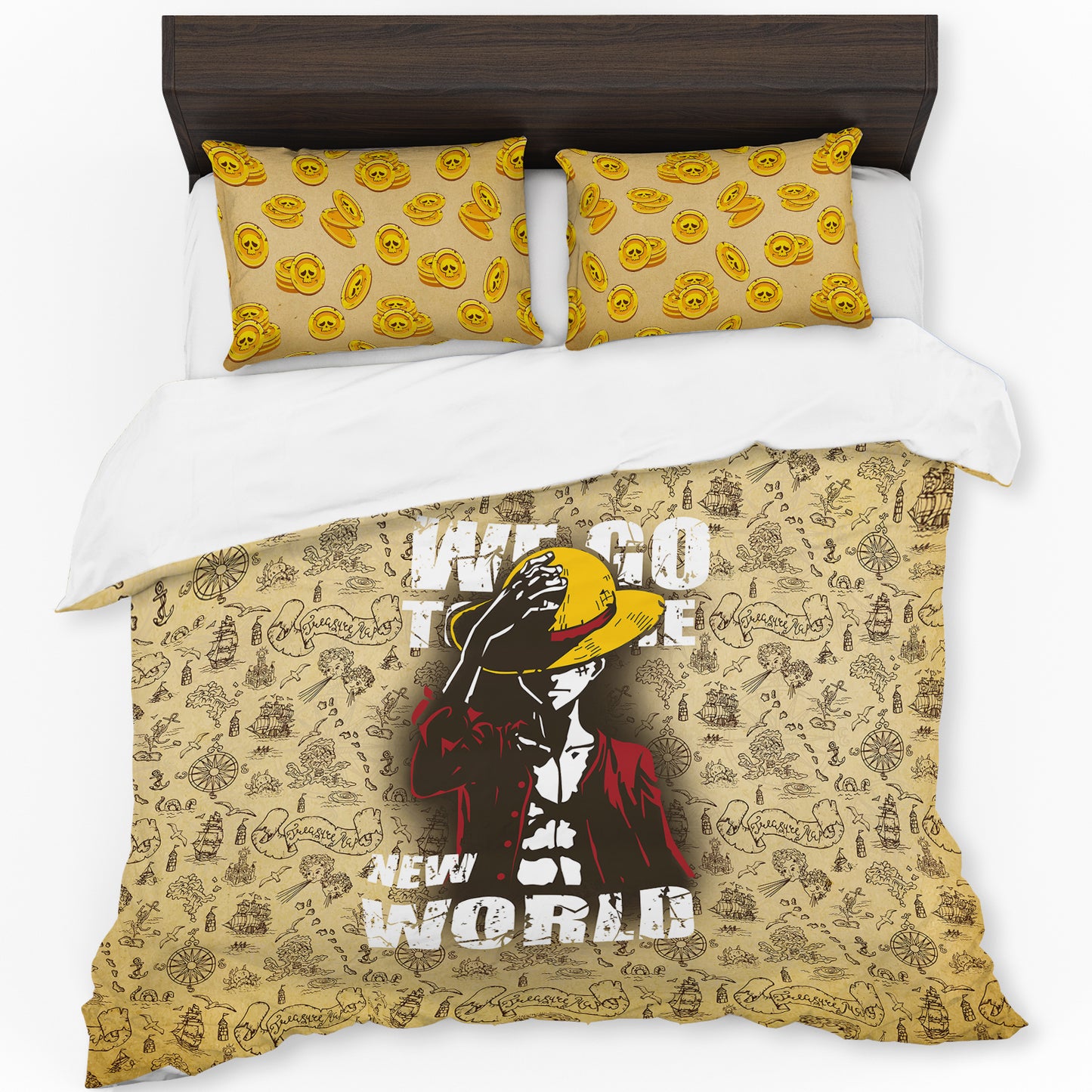 We Go To The New World Duvet Cover Set