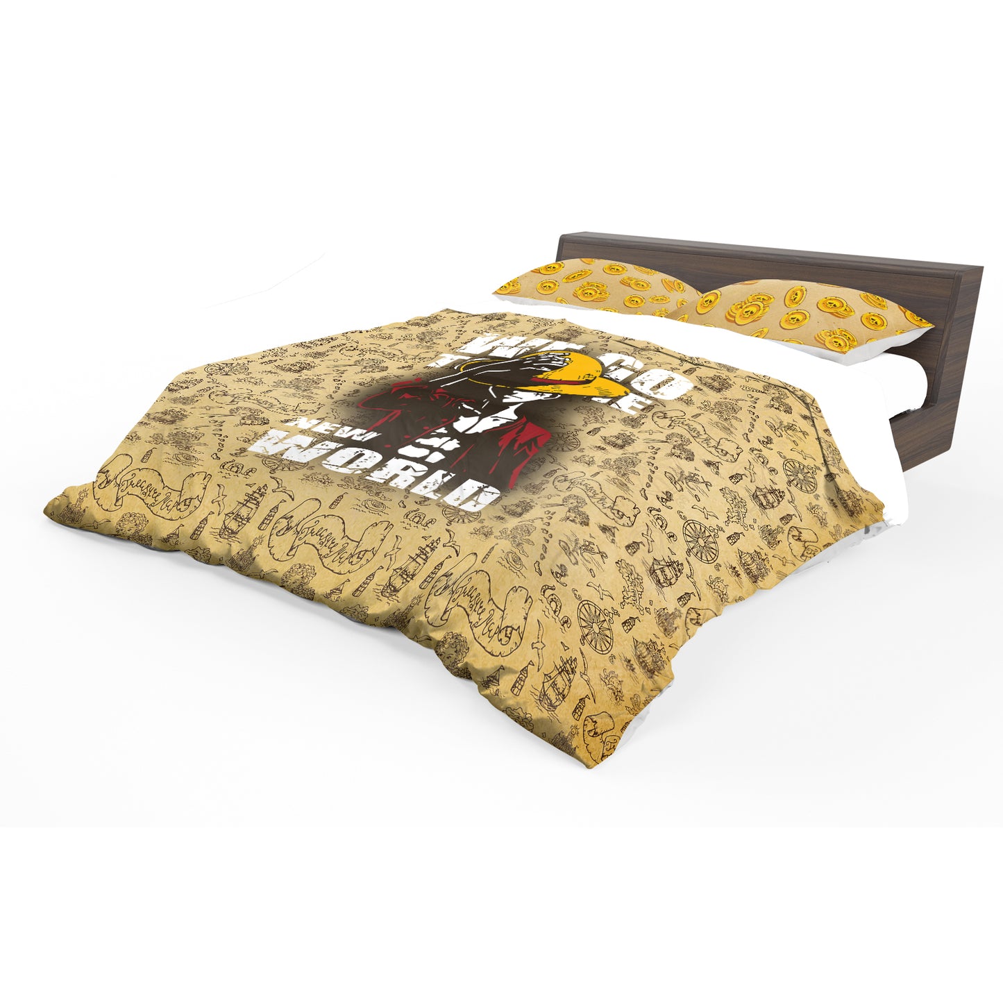 We Go To The New World Duvet Cover Set