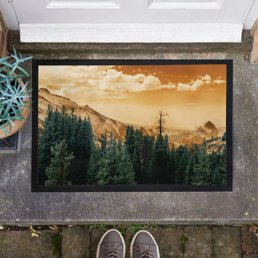Western Classic Landscape Door Mat
