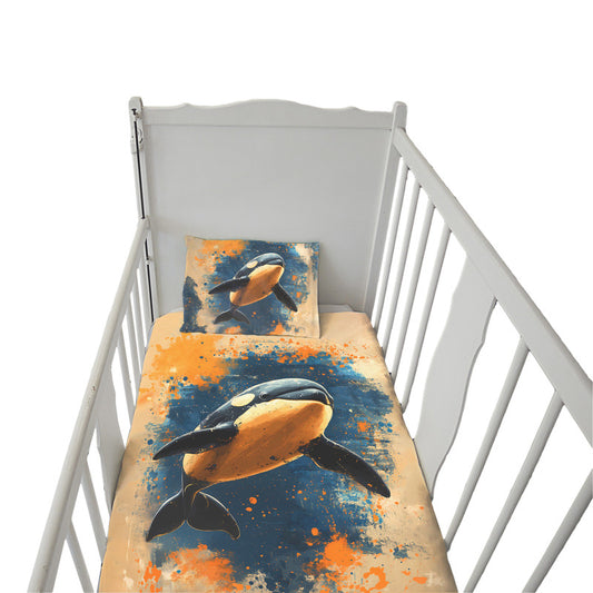 Whale Cot Set by Wikus Schalkwyk