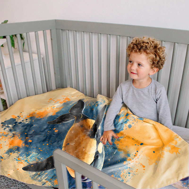 Whale Cot Set by Wikus Schalkwyk