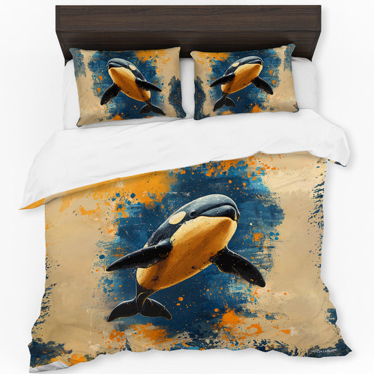 Whale Duvet Cover Set by Wikus Schalkwyk