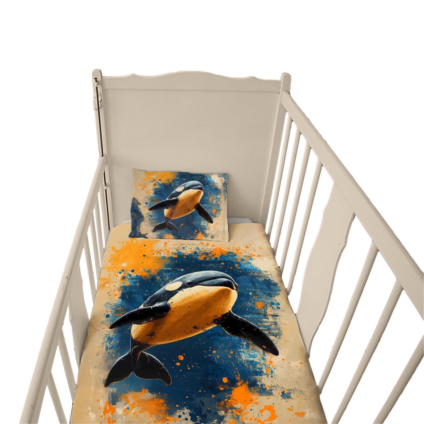 Whale Cot Set by Wikus Schalkwyk
