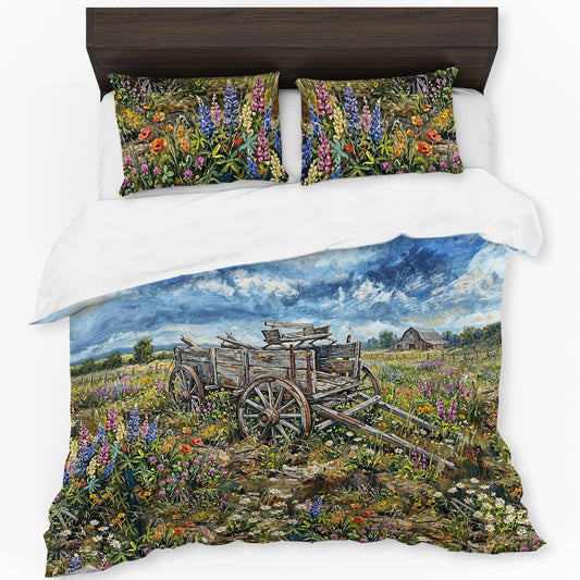 Where the Wagon Rests Duvet Cover Set