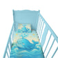Whimsical Baby Whale Cot Set by Nathan Pieterse