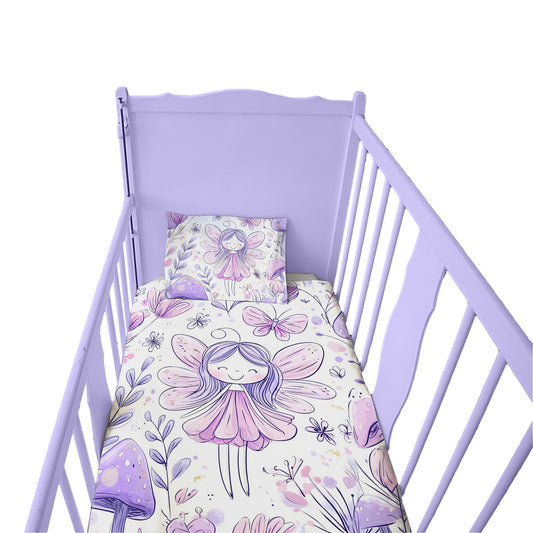 Whimsical Bloom Fairy Cot Set by Wikus Schalkwyk