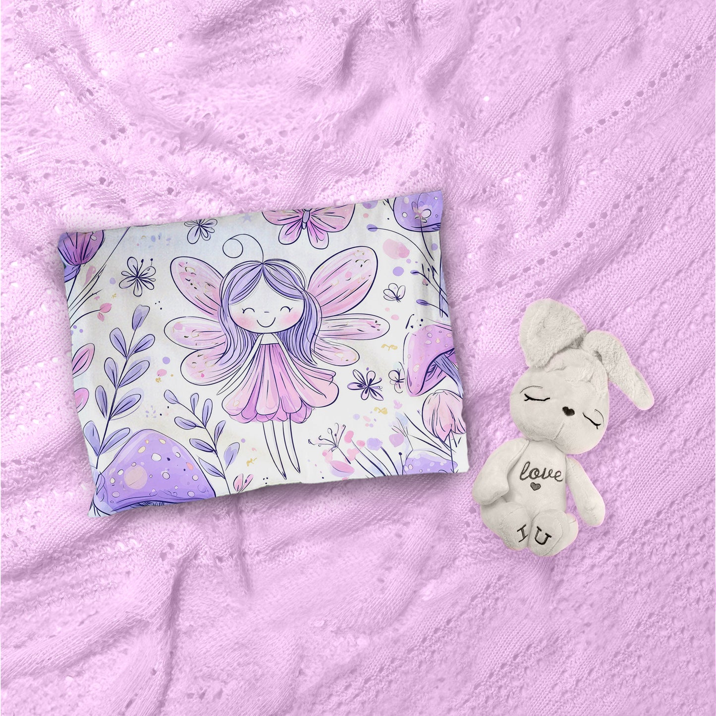 Whimsical Bloom Fairy Cot Set by Wikus Schalkwyk