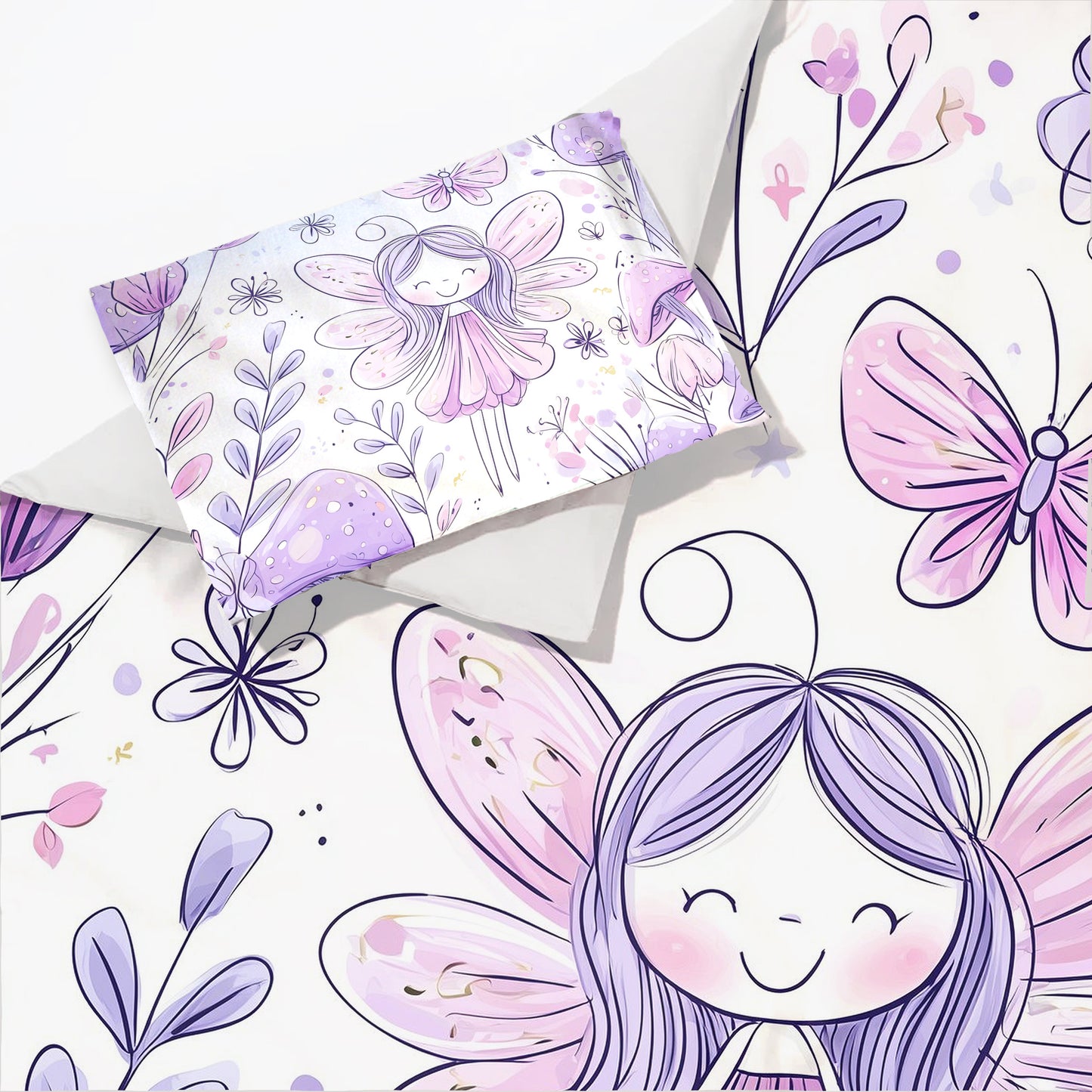 Whimsical Bloom Fairy Cot Set by Wikus Schalkwyk