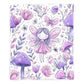 Whimsical Bloom Baby Fleece Blanket by Wikus Schalkwyk