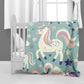 Whimsical Dream Gallop Baby Fleece Blanket by Wikus Schalkwyk
