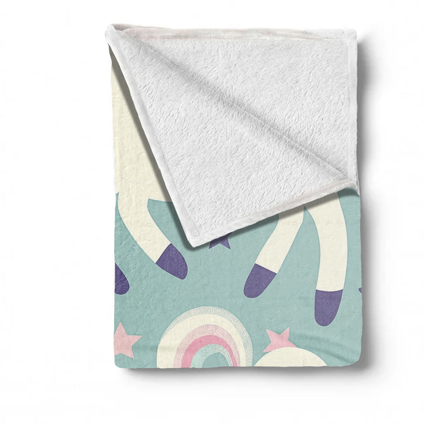 Whimsical Dream Gallop Minky Blanket by Wikus Schalkwyk